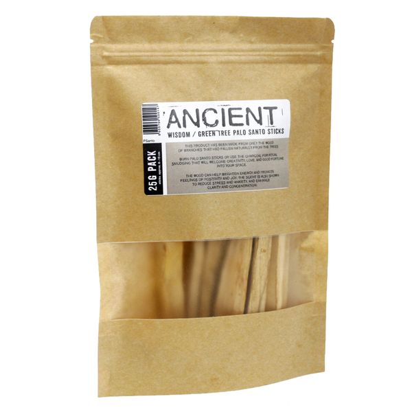 Palo Santo - Groeneboom -25gr - (3-4 Stokjes)