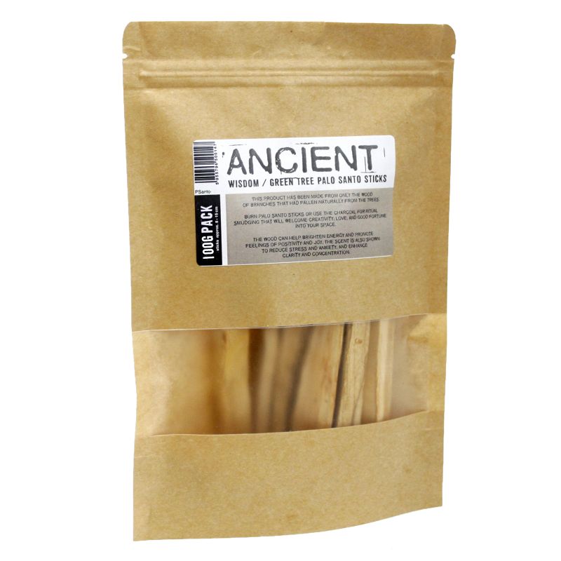 Palo Santo - Groeneboom -100gr - (10-15 stokjes)