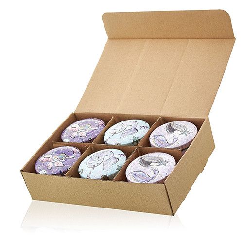 Sojawas Kaars in Decoratief Blik - Framboos - 120gr
