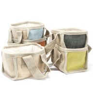 Natuurlijke Jute Winkelmand - Klein - 16x10x12cm - Naturel