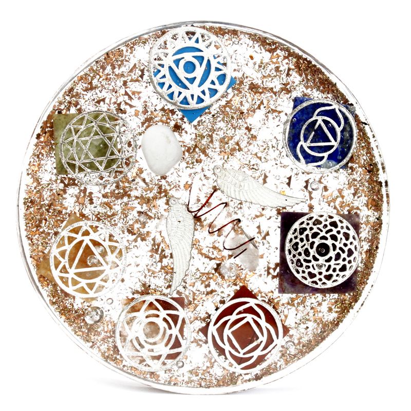 Tafel Orgonite Powerpacks - Large - Engelen Chakra