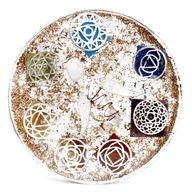 Tafel Orgonite Powerpacks - Large - Engelen Chakra