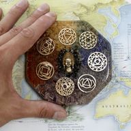 Tafel Orgonite Powerpacks - Large - Engelen Chakra