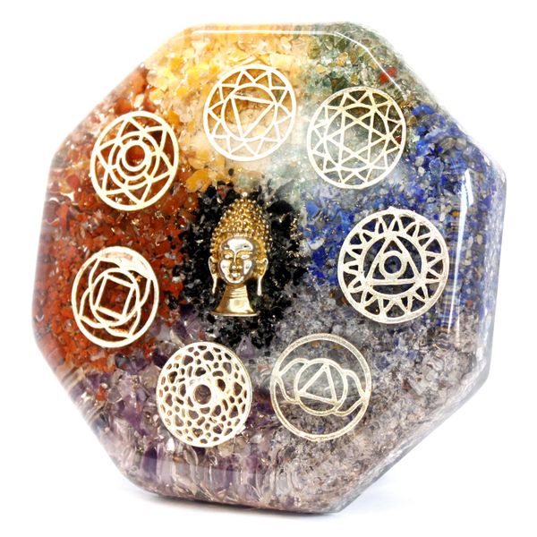 Tafel Orgonite Powerpacks - Large - Boeddha Chakra