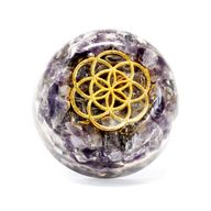 Tafel Orgonite Powerpacks - Large - Amethist Koepel
