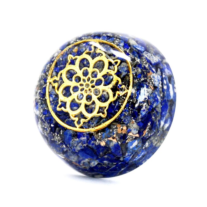 Tafel Orgonite Powerpacks - Large - Lapis Koepel