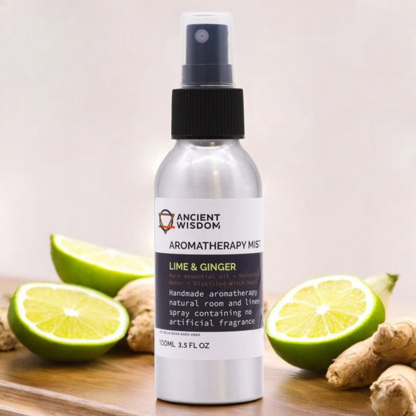 Etherische Olie Nevel Spray - 100ml - Limoen & Gember