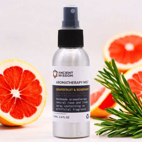 Etherische Olie Nevel Spray - 100ml - Graperfruit & Rozemarijn