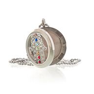 Aroma Diffuser Halsketting - Hamsa Chakra - 30mm