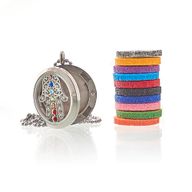 Aroma Diffuser Halsketting - Hamsa Chakra - 30mm