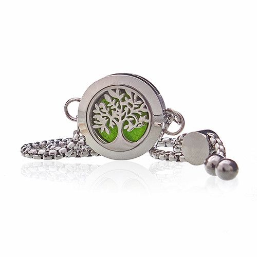 Aroma Diffuser Armband - Levensboom - 20mm