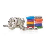 Aroma Diffuser Armband - Kat en Bloemen - 20mm