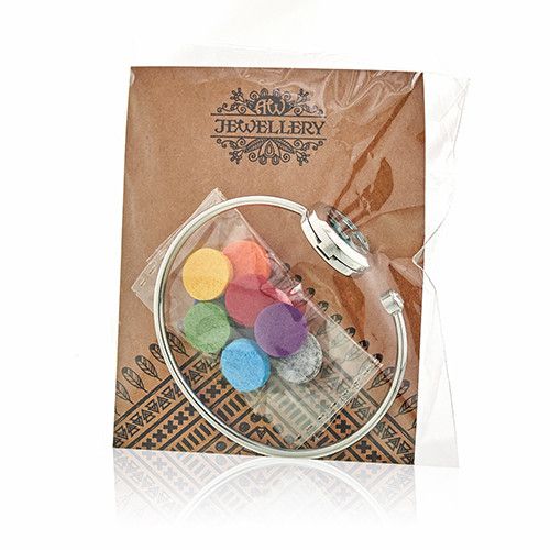 Aroma Diffuser Armband met Kristal - Libel - 20mm