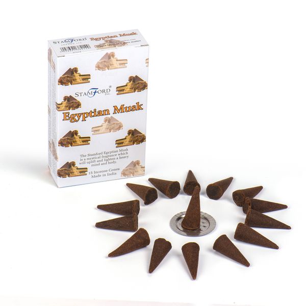 Stamford Premium Wierook Kegels - Egyptische Muskus