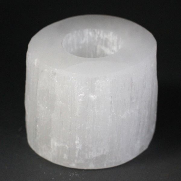Seleniet Kaars Houder - Cilinder - 8 cm