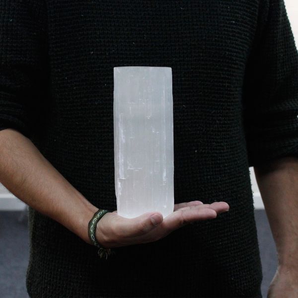 Seleniet Kaars Houder - Cilinder - 20 cm