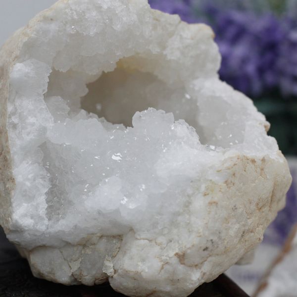 Calciet Geodes - Geopend - 10-12 cm