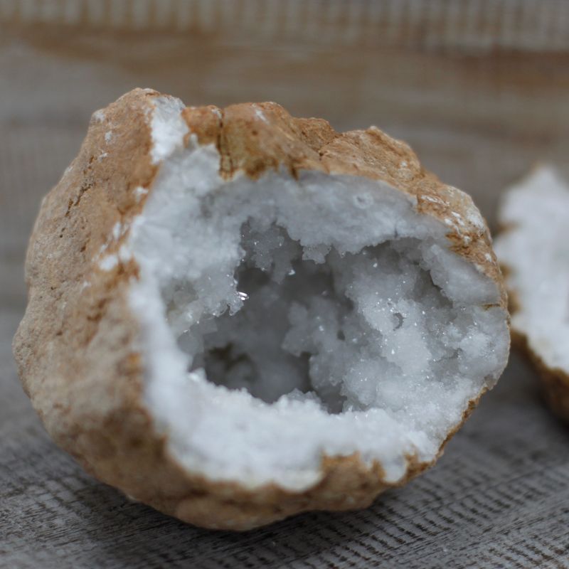 Calciet Geodes - Geopend - 10-12 cm