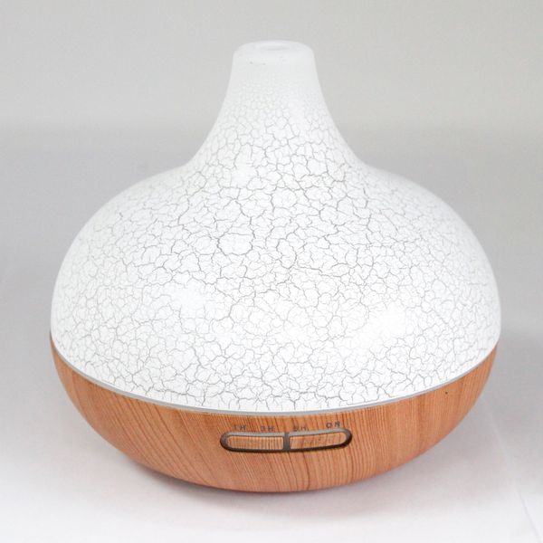 Aroma Verstuiver - Santorini - USB - Schelp Effect - Wisselende Kleuren - Timer