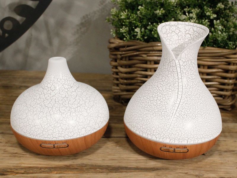 Aroma Verstuiver - Palma - Schelp Effect - USB - Wisselende Kleuren - Timer