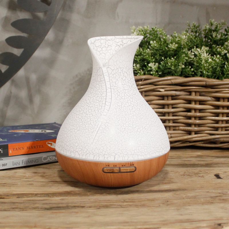 Aroma Verstuiver - Palma - Schelp Effect - USB - Wisselende Kleuren - Timer