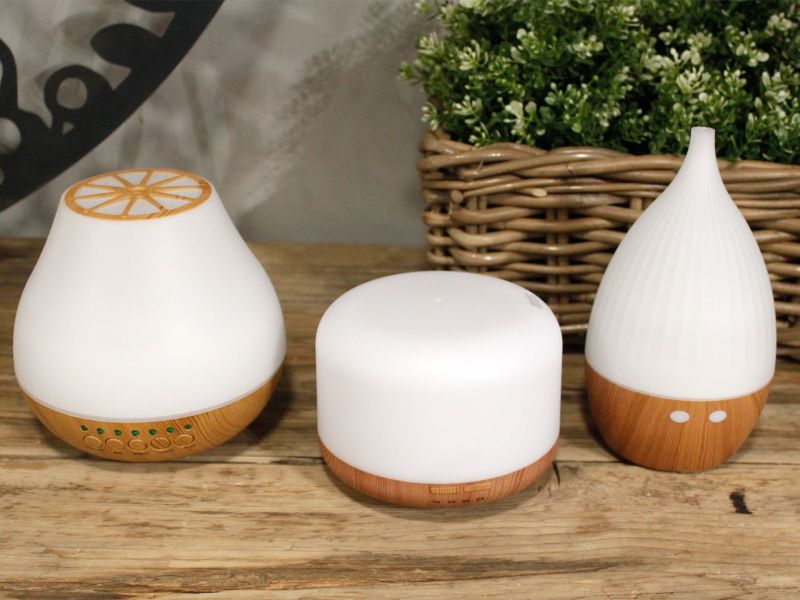 Aroma Verstuiver - Aarhus - USB - Wisselende Kleuren - Timer