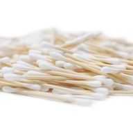 Doos met 200 bamboe wattenstaafjes
