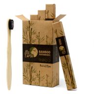 Bamboe Tandenborstel - Houtskool Medium Zacht