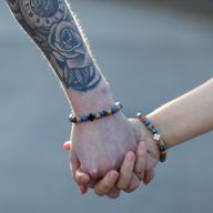 Set van 2 Edelstenen Vriendschaps Armbanden - Loyaliteit - Amazoniet & Gele Jaspis
