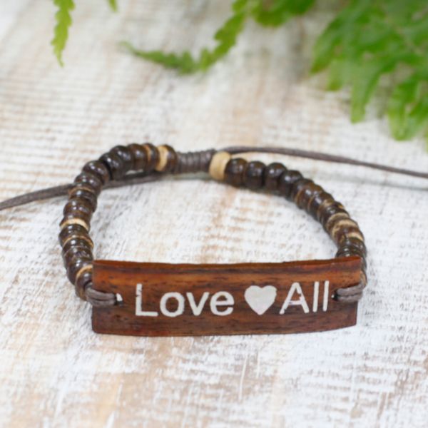 Kokos Slogan Armbanden - LoveAll