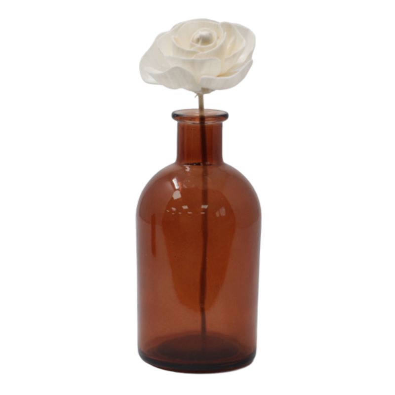 Natuurlijke Diffuser Bloemen - Roos aan Rietstengel