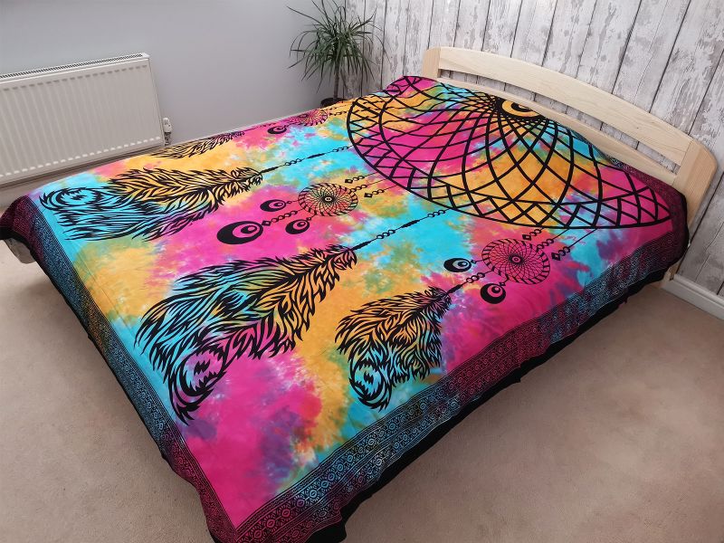 Bedsprei/Wandkleed Katoen - Dubbel - Dromenvanger - 235 x 210 cm