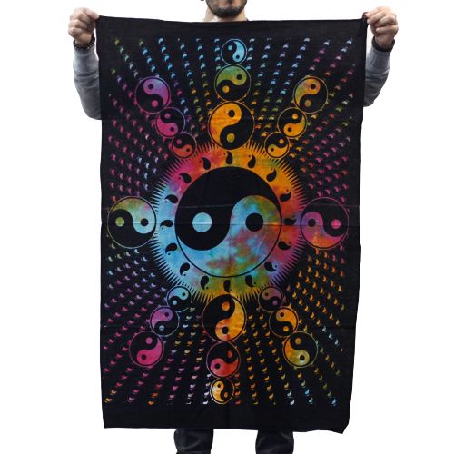 Katoenen Wand Dekoratie Doeken - Ying Yang