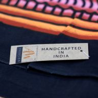 Wanddoek Katoen - Hand Geschilderd - Hamsa