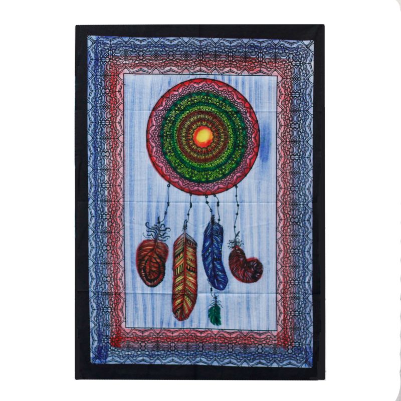 Wanddoek Katoen - Hand Geschilderd -Droomvanger