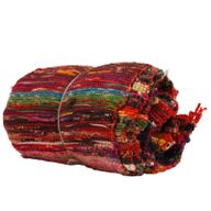 Indiase Recycled Tapijt - Rood - 150 x 90cm