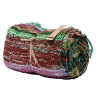 Indiase Recycled Tapijt - Groen - 151 x 90cm