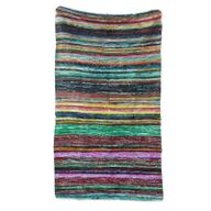 Indiase Recycled Tapijt - Groen - 151 x 90cm