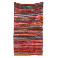 Indiase Recycled Tapijt - Oranje - 152 x 90cm