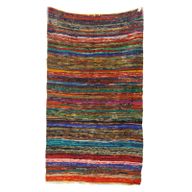 Indiase Recycled Tapijt - Geel - 154 x 90cm