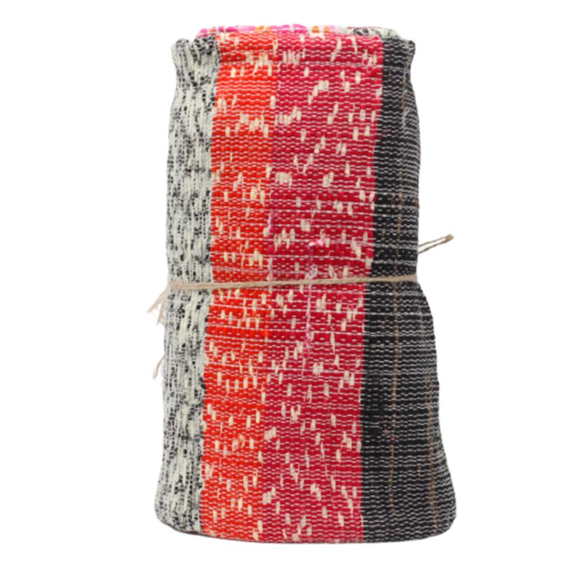 Indiase Recycled Tapijt Naturel - 156 x 90cm