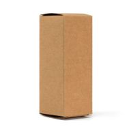 Verpakkings doosjes voor 50ml - Olie flesjes -  Bruin