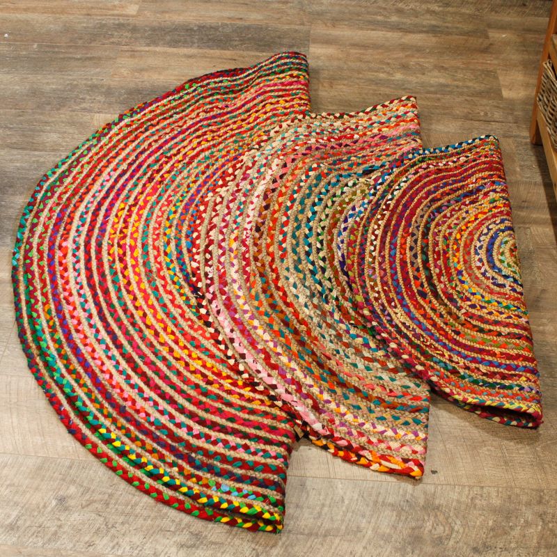 Gerecycled Katoen - Rond - 150 cm