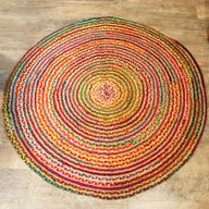 Gerecycled Katoen - Rond - 150 cm