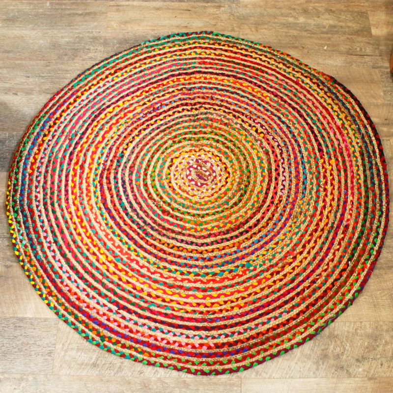 Gerecycled Katoen - Rond - 150 cm