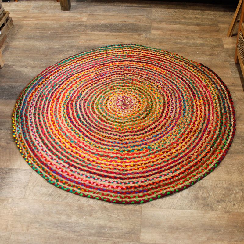Gerecycled Katoen - Rond - 150 cm