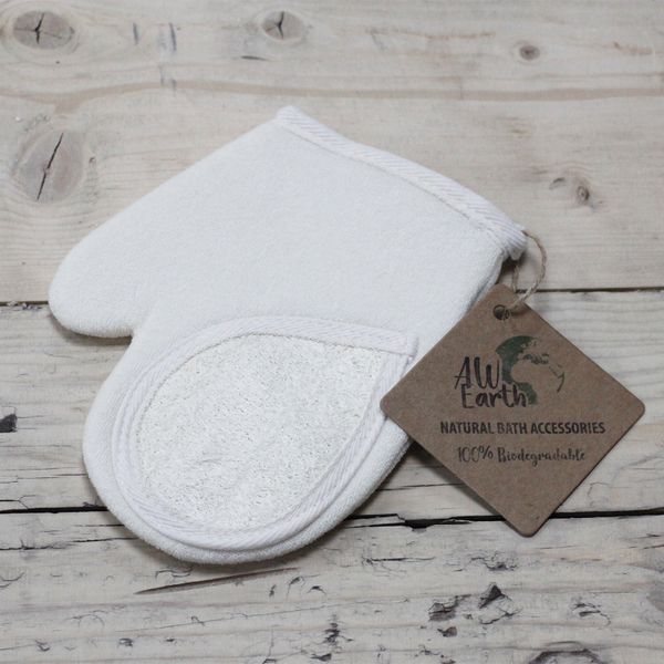 Natturlijke Loofah Lichaams Scrubs - Handschoen