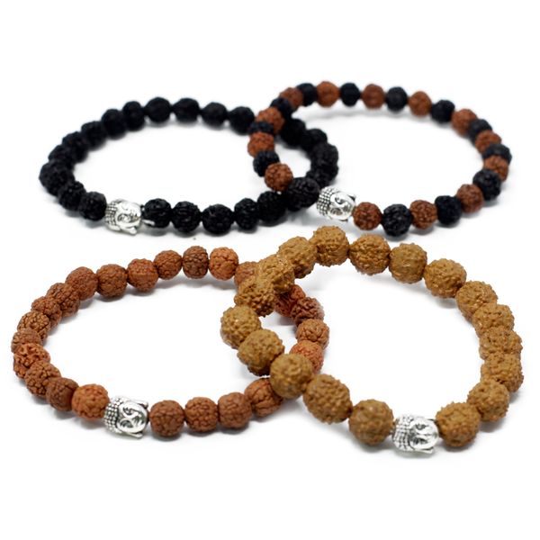 Rudraksha Boeddha Armbanden - Mix