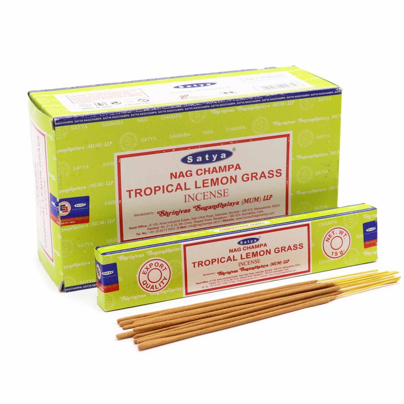 Satya Wierookstokjes 15g - Tropical Lemongrass