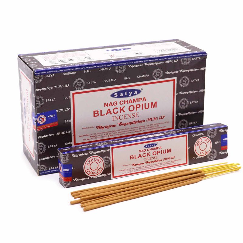 Satya Wierookstokjes 15g - Black Opium